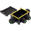 These weatherproof junction boxes with screw secure lid offer secure protection for cable joins from moisture and dust ingress.