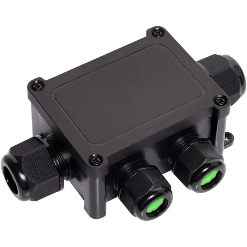 These weatherproof junction boxes with screw secure lid offer secure protection for cable joins from moisture and dust ingress.