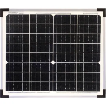 These monocrystalline silicon solar panels are designed for long life (up to 25 years) and high efficiency output. They may be wired in series or parallel arrays.