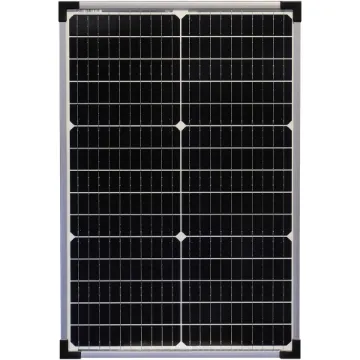 These monocrystalline silicon solar panels are designed for long life (up to 25 years) and high efficiency output. They may be wired in series or parallel arrays.