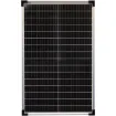 These monocrystalline silicon solar panels are designed for long life (up to 25 years) and high efficiency output. They may be wired in series or parallel arrays.