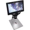 Inspect the finest details with this 12MP digital microscope featuring up to 1200x magnification, a vibrant 7" HD display, LED lighting, photo/video recording, and USB PC connectivity—perfect for classrooms, labs, and precision work.