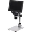 Inspect the finest details with this 12MP digital microscope featuring up to 1200x magnification, a vibrant 7" HD display, LED lighting, photo/video recording, and USB PC connectivity—perfect for classrooms, labs, and precision work.