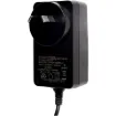 12V DC Switchmode Plugpack Supplied with fixed 2.1mm DC positive tip. Compact design with high current regulated output. Energy authority approved. MEPS approved. 12VDC @ 3A.