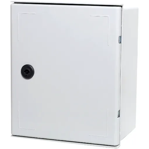 A range of Polyester Hinged Door Wall Cabinets designed for reliable protection in demanding environments. Suitable for housing terminal boxes, distribution panels, instruments and electrical equipment.