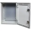 A range of Polyester Hinged Door Wall Cabinets designed for reliable protection in demanding environments. Suitable for housing terminal boxes, distribution panels, instruments and electrical equipment.