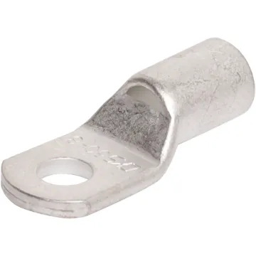 Heavy duty crimp terminal for connecting battery banks.