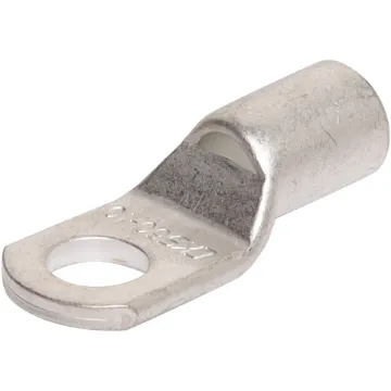 Heavy duty crimp terminal for connecting battery banks.