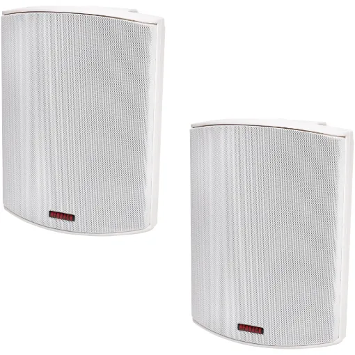 These high power Redback Studio Series music speakers feature exceptional sound quality for professional sound reinforcement. They offer a stylish contoured profile together with a quick mounting bracket that virtually disappears once mounted.