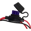 Easily connect your battery to SAE-compatible devices with this adapter. Interface a battery charger with a battery fitted with 6.3mm spade terminals.