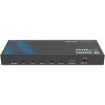 This HDMI 1x4 Splitter designed with 1x HDMI input and 4x HDMI output, can distribute 1x HD source signal to 4x display devices simultaneously and quickly.