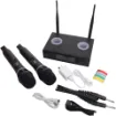 Delivers reliable and high-quality audio performance with 38 selectable UHF frequencies across two groups, ensuring interference-free operation.