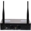 Delivers reliable and high-quality audio performance with 38 selectable UHF frequencies across two groups, ensuring interference-free operation.