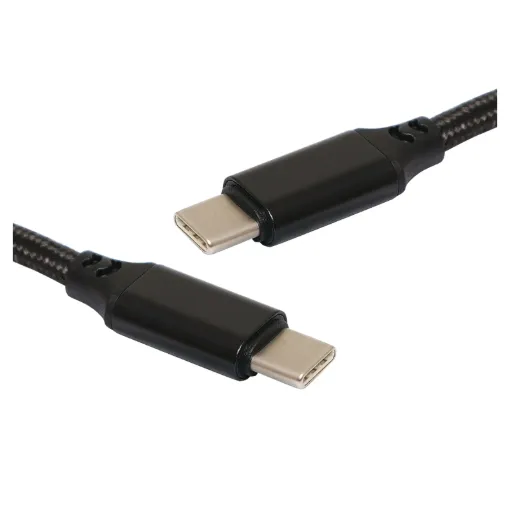USB 3.1 Type C Male to C Male. Short length ideal for multi bay chargers. Length: 3m. 100W power delivery.