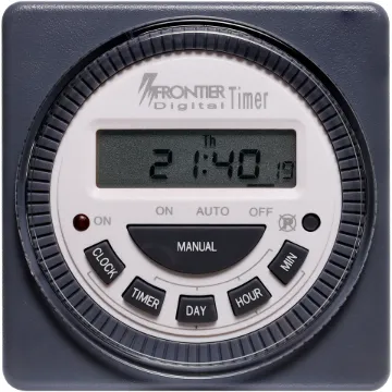 This versatile 7 day digital timer is ideal for use in any appliance which requires automation. It can be configured to switch at up to 8 different times during a 24 hour period. In addition, it can be programmed to operate on a wide variety of days. eg.