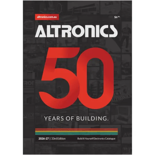 The 33rd edition of our electronics catalogue, featuring our entire range of products including audio visual, pro audio, speakers, security, test equipment, tools, technology, kits, lighting, power, solar, transformers, hardware, components, switches, connectors and cable!
