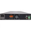 This 480W PA zone amplifier developed by Redback, allows installers to mix and match amplifiers within a 1RU 19” rack space.
