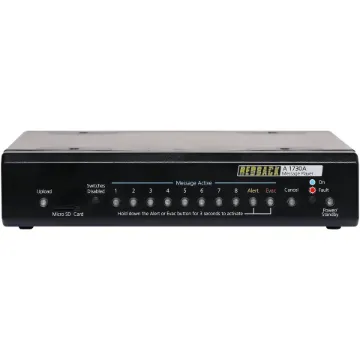 This compact message player can be custom programmed  with tones, messages or music for use in interactive displays, security, customer entry  and emergency evacuation announcements.