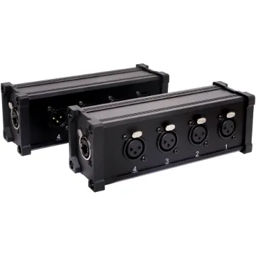 A simple point to point UTP extension system for balanced signals using 3 pin XLR connection.