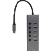 High-performance USB hub offers seamless connectivity for both Type-A and Type-C peripherals.
