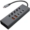 High-performance USB hub offers seamless connectivity for both Type-A and Type-C peripherals.