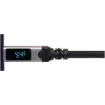Connects in line between the charger and your device and provides a readout for voltage, watts and current.