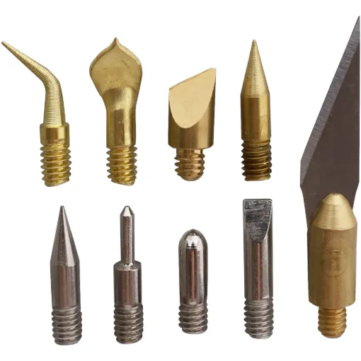 This collection of screw on tips suit the Iroda T2580, T2582, T2585 and T2588 models.