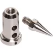 A single tip which converts between soldering iron and heat blower. 1mm round soldering tip Suits T 2580, T 2582, T 2585, T 2588