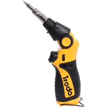 The Iroda Pro-15 soldering gun offers the convenience of a soldering iron, heat gun and blow torch in one device.