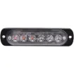 This compact flashing LED light features an all metal base and provides a visual alert to a security condition.