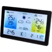 Track your local weather with this sleek, 9.5” slimline weather station. Featuring a vibrant, backlit monochrome LCD with colour accents, this monitor provides real-time indoor and outdoor data via a high-precision wireless sensor.