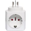 Allows appliances from all over the world to be plugged into Australian outlets. Use on almost any appliance, such as mobile phone chargers, shavers, irons or laptops. Suits appliances from most countries.