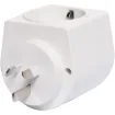 Allows appliances from all over the world to be plugged into Australian outlets. Use on almost any appliance, such as mobile phone chargers, shavers, irons or laptops. Suits appliances from most countries.