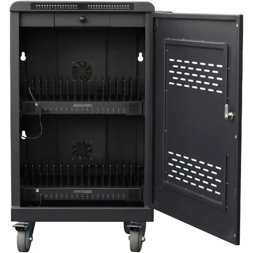 Charge, store, and protect up to 32 devices in one smart charging cart. Fast, safe, and secure—ideal for schools and workplaces.