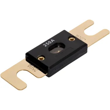 High quality fuses with gold plated end caps and gold plated fuse links.