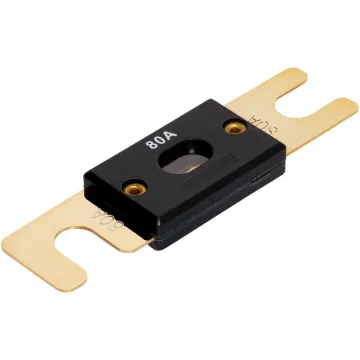 High quality fuses with gold plated end caps and gold plated fuse links.