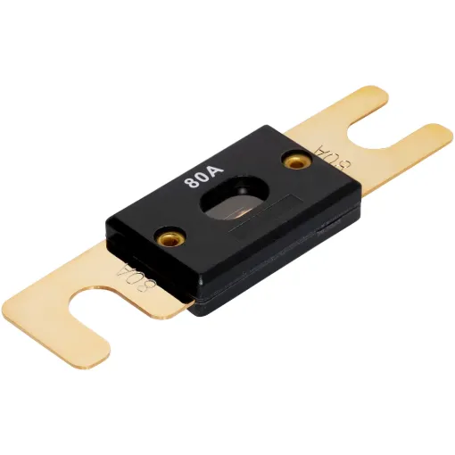 High quality fuses with gold plated end caps and gold plated fuse links.