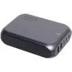 This powerful 188W USB charger provides two USB C power delivery 3.1/PPS) ports, a standard 30W USB C port and two USB Type A quick charge ports.