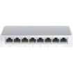 TL-SF1008D 8-port 10/100Mbps Fast Ethernet Switch provides 8 10/100Mbps Auto-Negotiation RJ45 ports. All ports support Auto MDI/MDIX function, eliminating the need for crossover cables or Uplink ports. The Switch is Plug-and-Play and each port can be used