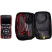 The ultimate field testing accessory combining an digital storage oscilloscope and digital multimeter. Fits right in the palm of your hand and is suitable for single handed operation when testing in tricky locations.  It features 2 channels with real time sampling modes of 280MSa/s (200M).