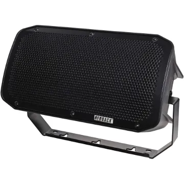 This all weather long throw PA speaker features a two-way driver, including 8-inch woofer and 1-inch tweeter for PA sound projection.