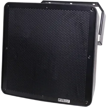This all weather long throw PA speaker features a two-way driver, including 12-inch woofer and 1.75-inch tweeter for PA sound projection.