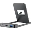 This 3 in 1 docking stand has been designed to not only be a charging stand for devices, but also as a way to connect them to larger screens. Ideally used for phones, switches, laptops and tablets.