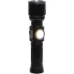 Compact and easy to carry torch packs a punch with a 1200 lumen zoomable beam. Not only that, the torch also features a variety of modes including; lantern with anti-insect yellow, night vision red, and caution flashing red along with standard shades of white.
