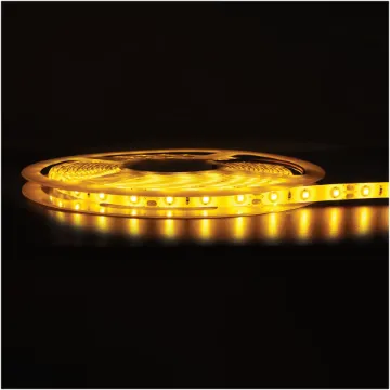 IP65 3528 Warm White 12 Volt LED Strip Light 5m