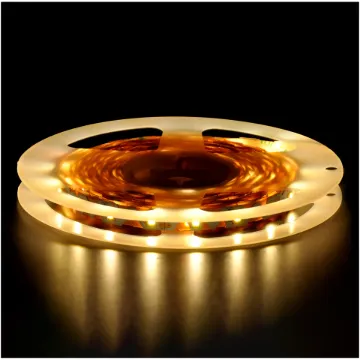 Warm White LED Adhesive Zig Zag Strip Lighting 2835 Chip