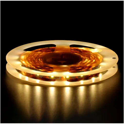 Warm White LED Adhesive Zig Zag Strip Lighting 2835 Chip