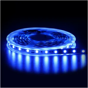 5050 Blue 12 Volt LED Strip Light 5m