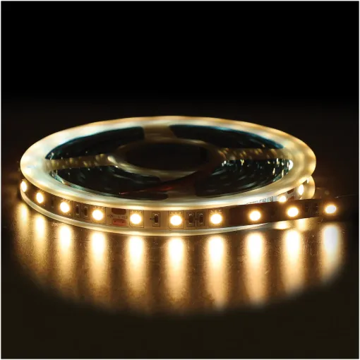 5050 Warm White 12 Volt LED Strip Light 5m