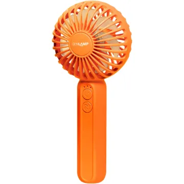 Stay cool with this handy rechargeable  lightweight fan. 6 speeds to choose from. Perfect for when you’re on the go.